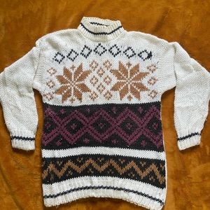 Sweater Midnight Blues Hand Knitter Sweater